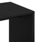 vidaXL Side Table Black Oak 59x36x38 cm Engineered Wood
