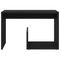 vidaXL Side Table Black Oak 59x36x38 cm Engineered Wood