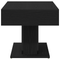 vidaXL Black Oak Coffee Table - 96x50x45 cm, Made from Engineered Wood