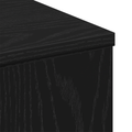 vidaXL Coffee Table Black Oak 90x67x33 cm Engineered Wood