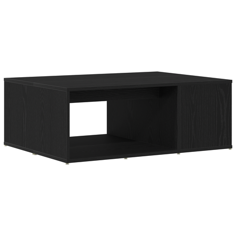 vidaXL Coffee Table Black Oak 90x67x33 cm Engineered Wood