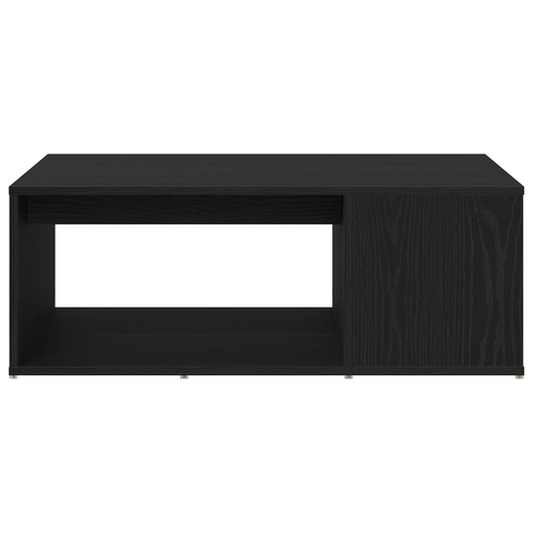 vidaXL Coffee Table Black Oak 90x67x33 cm Engineered Wood