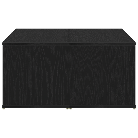 vidaXL Coffee Table Black Oak 90x67x33 cm Engineered Wood