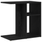 vidaXL Side Table - Black Oak, 50x30x50 cm, Engineered Wood