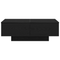 vidaXL Black Oak Coffee Table - 90x60x31 cm, Made from Engineered Wood