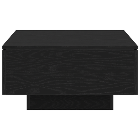 vidaXL Black Oak Coffee Table - 90x60x31 cm, Made from Engineered Wood
