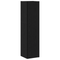 vidaXL Bookshelf Black Oak 33x33x132 cm Engineered Wood