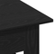 vidaXL Coffee Table in Black Oak, 102x55x42 cm, Made from Engineered Wood
