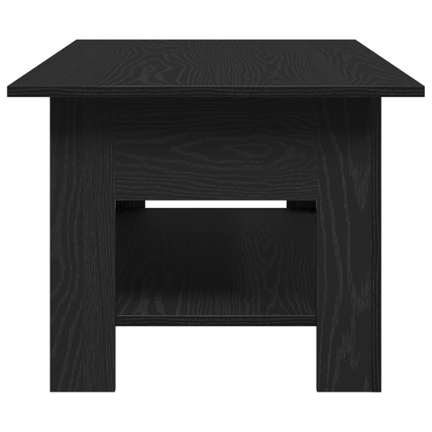 vidaXL Coffee Table in Black Oak, 102x55x42 cm, Made from Engineered Wood