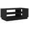 vidaXL Black Oak Coffee Table 102x55x43 cm Made from Engineered Wood