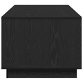 vidaXL Black Oak Coffee Table 102x55x43 cm Made from Engineered Wood