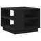 vidaXL Black Oak Coffee Table 55x55x42 cm Made of Engineered Wood