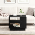 vidaXL Black Oak Coffee Table 55x55x42 cm Made of Engineered Wood