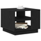 vidaXL Black Oak Coffee Table 55x55x42 cm Made of Engineered Wood