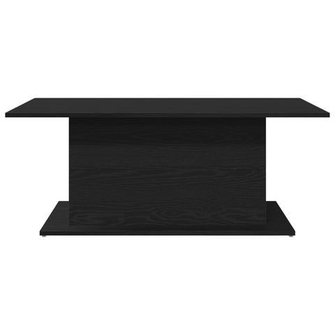 vidaXL Coffee Table Black Oak 102x55,5x40 cm cm Engineered Wood