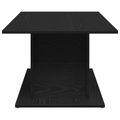 vidaXL Coffee Table Black Oak 102x55,5x40 cm cm Engineered Wood