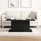 vidaXL Coffee Table Black Oak 102x55,5x40 cm cm Engineered Wood