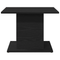vidaXL Coffee Table Black Oak 55.5x55.5x40 cm Engineered Wood