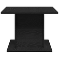vidaXL Coffee Table Black Oak 55.5x55.5x40 cm Engineered Wood