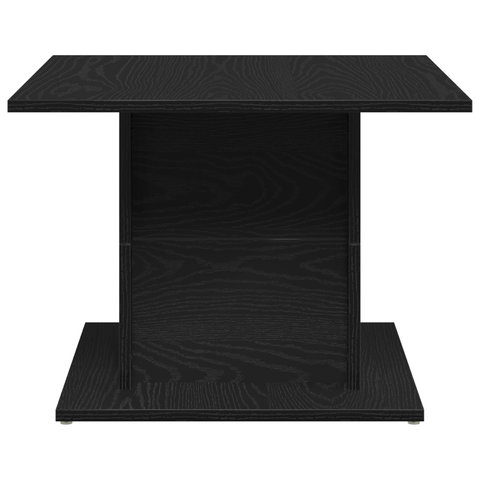 vidaXL Coffee Table Black Oak 55.5x55.5x40 cm Engineered Wood