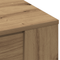 vidaXL Coffee Table Artisan oak Solid oak wood Medium Coffee Table
