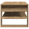 vidaXL Coffee Table Artisan oak Solid oak wood Medium Coffee Table