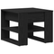 vidaXL Black Oak Coffee Table 55.5x55x45 cm Made from Engineered Wood