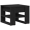 vidaXL Black Oak Coffee Table 55.5x55x45 cm Made from Engineered Wood