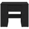 vidaXL Black Oak Coffee Table 55.5x55x45 cm Made from Engineered Wood