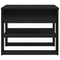 vidaXL Black Oak Coffee Table 55.5x55x45 cm Made from Engineered Wood