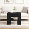 vidaXL Black Oak Coffee Table 55.5x55x45 cm Made from Engineered Wood
