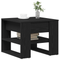 vidaXL Black Oak Coffee Table 55.5x55x45 cm Made from Engineered Wood
