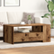 vidaXL Coffee Table Old Wood 102x55x43,5 cm Engineered Wood