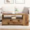 vidaXL Coffee Table Old Wood 102x55x43,5 cm Engineered Wood