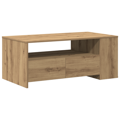vidaXL Coffee Table - Artisan Oak - 102x55x43.5 cm - Made of Engineered Wood