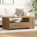 vidaXL Coffee Table - Artisan Oak - 102x55x43.5 cm - Made of Engineered Wood