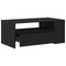 vidaXL Black Oak Coffee Table 102x55x43.5 cm Made from Engineered Wood