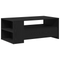 vidaXL Black Oak Coffee Table 102x55x43.5 cm Made from Engineered Wood