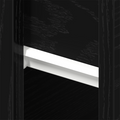 vidaXL Wall-Mounted Bedside Cabinets (Set of 2) - Black Oak Engineered Wood