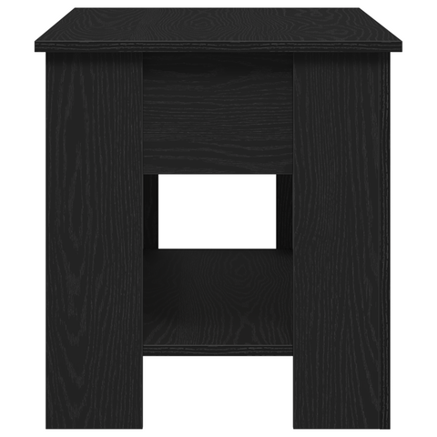 vidaXL Black Oak Coffee Table - 101x49x52 cm Made from Engineered Wood