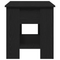 vidaXL Black Oak Coffee Table - 101x49x52 cm Made from Engineered Wood