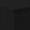 vidaXL Nightstands 2 pack Black Oak 40x65x65 cm Made of Engineered Wood