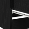 vidaXL Nightstands 2 pack Black Oak 40x65x65 cm Made of Engineered Wood