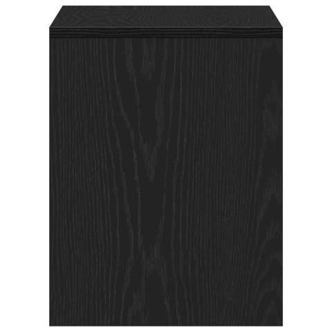 vidaXL Dressing Stool Black Oak 70x35x45 cm Engineered Wood