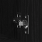 vidaXL Bedside Cabinet Black Oak 41x31x80 cm Engineered Wood