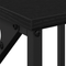 vidaXL Nightstands 2 Pack Black Oak 34x35.5x70 cm Made of Engineered Wood