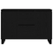 vidaXL Sideboard Black oak 101.5 x 35 x 70 cm Engineered wood