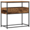 vidaXL Console Table with Drawer with Shelf Old Wood 75 x 40 x 75 cm