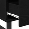 vidaXL Coffee Table Black Oak 90x50x36,5 cm Engineered Wood