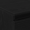 vidaXL Coffee Table Black Oak 90x50x36,5 cm Engineered Wood